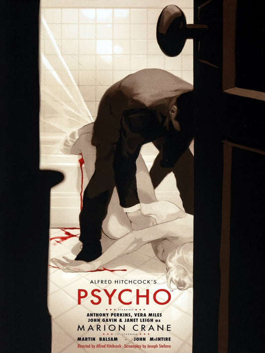 Psycho paper poster