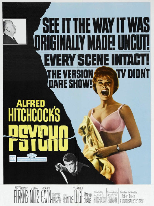 Psycho paper poster