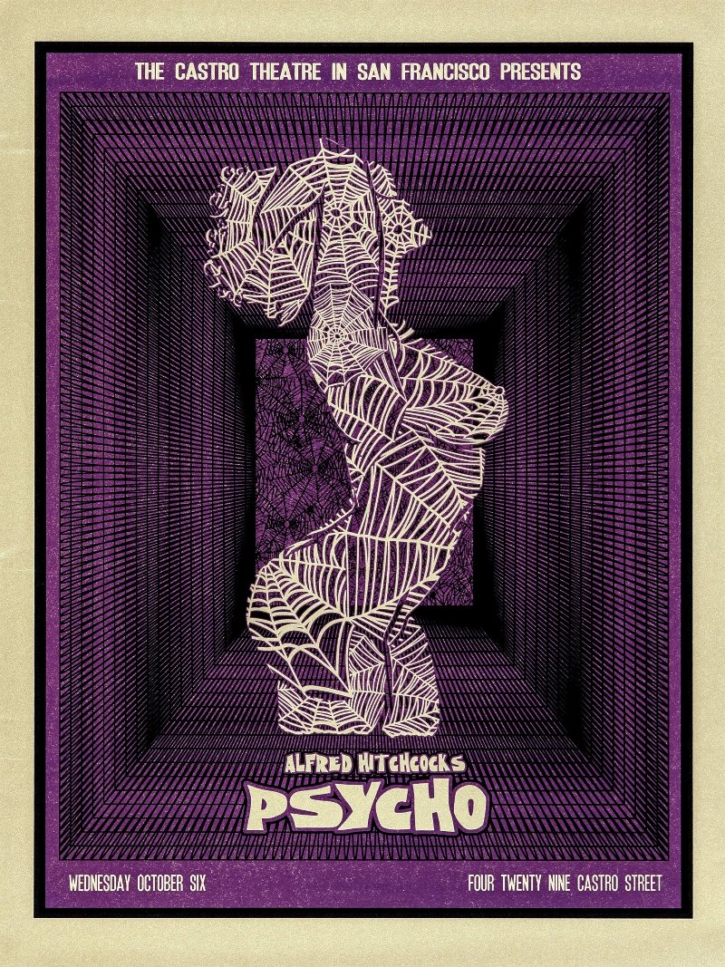 Psycho paper poster