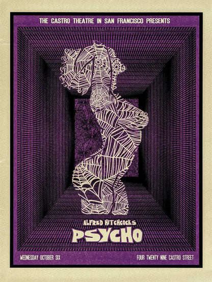 Psycho paper poster