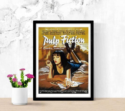 Pulp Fiction framed poster