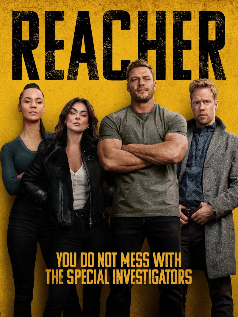 Reacher paper poster