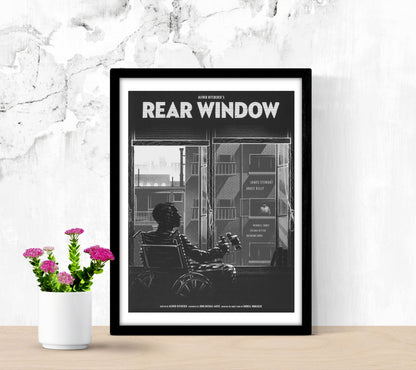 Rear Window - paper poster