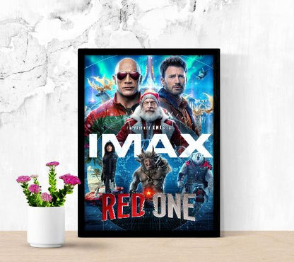 Red One framed poster