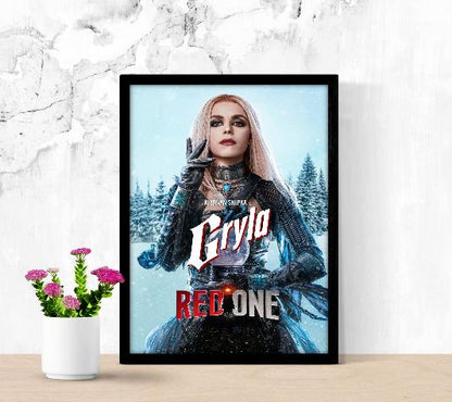 Red One framed poster