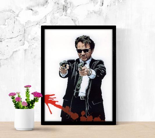 Reservoir Dogs framed poster