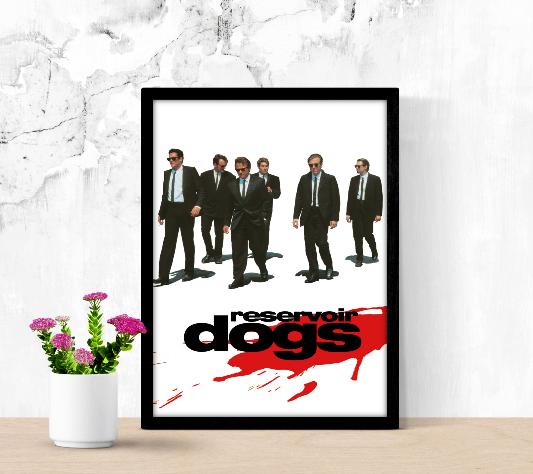 Reservoir Dogs framed poster