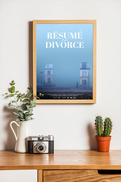 Résumé d'un divorce - framed poster