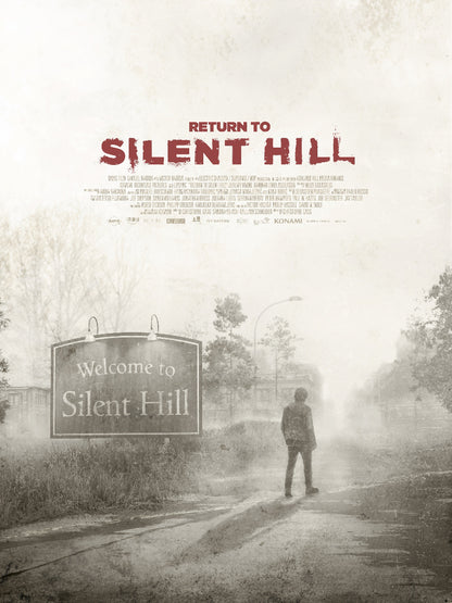 Return to Silent Hill paper poster