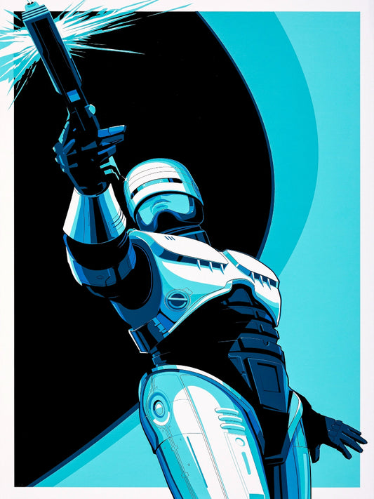 Robocop paper poster