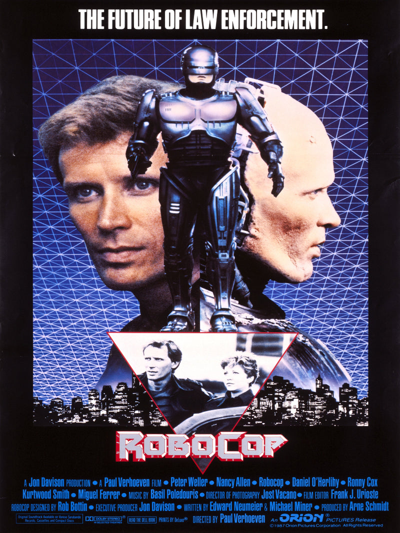 Robocop paper poster