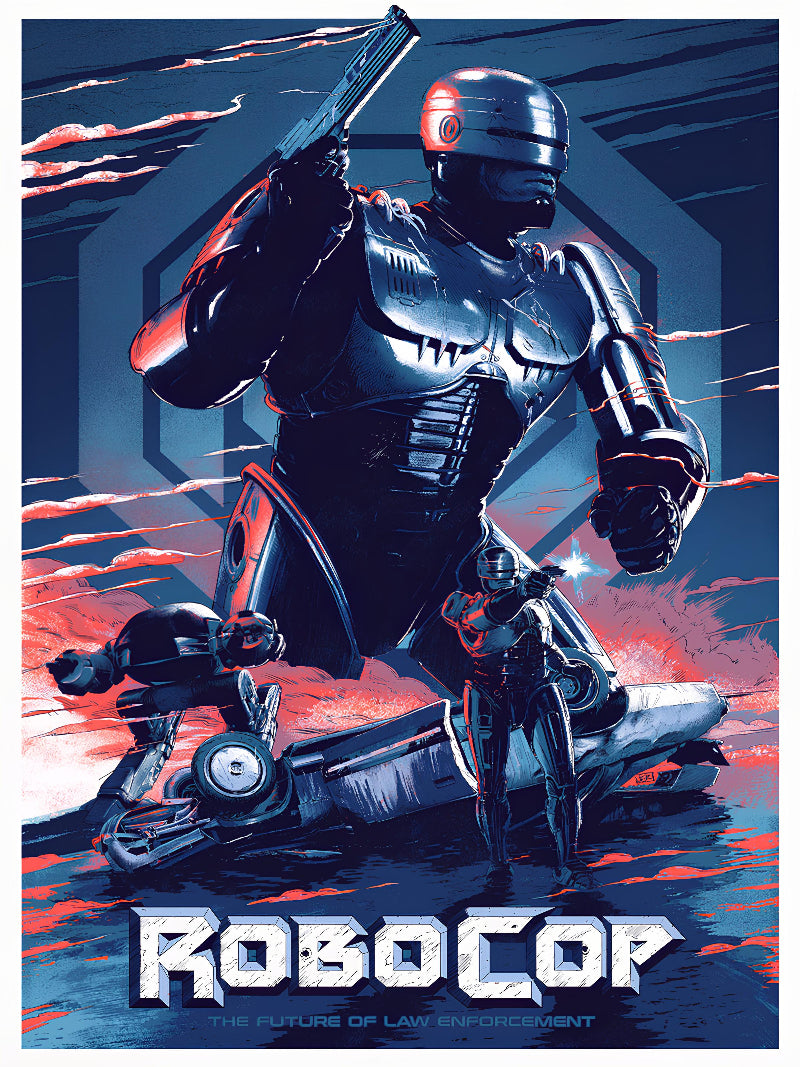 Robocop paper poster