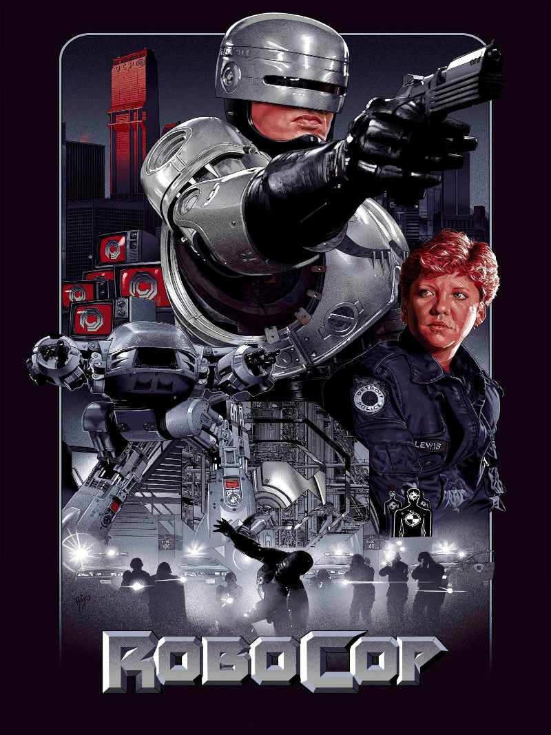 Robocop paper poster