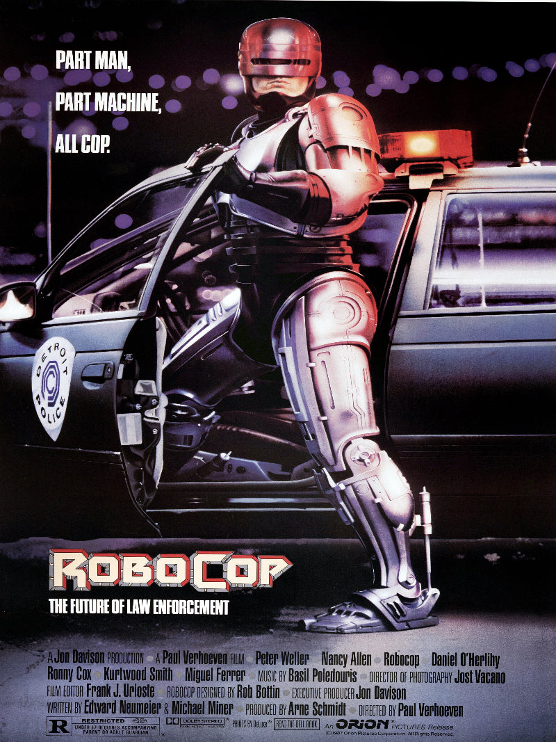 Robocop paper poster