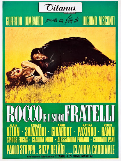 Rocco e i suoi fratelli paper poster