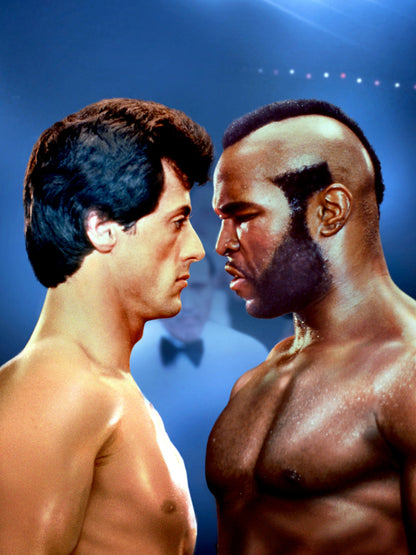 Rocky III paper poster