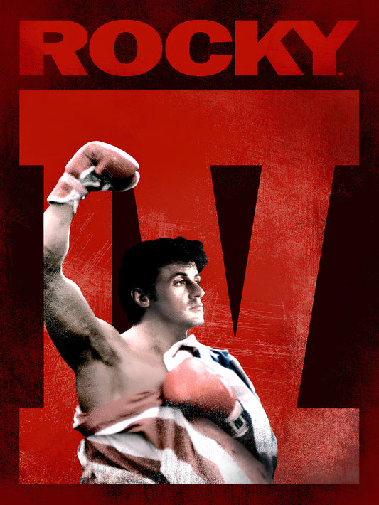 Rocky IV paper poster