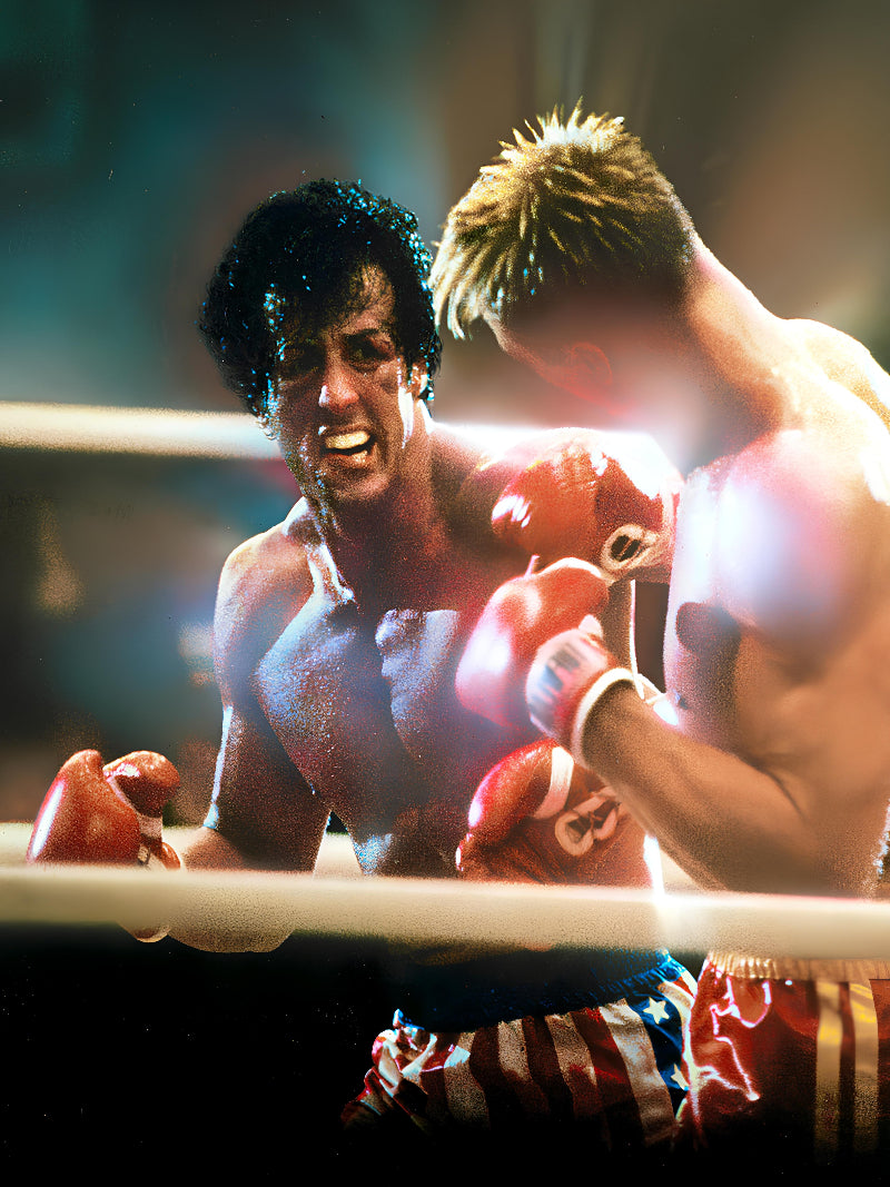 Rocky IV paper poster