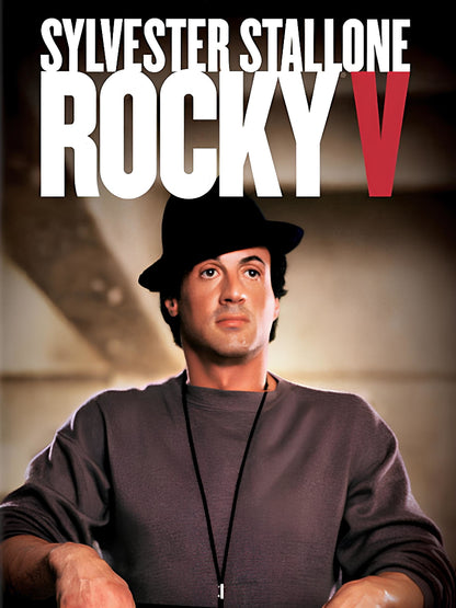 Rocky V paper poster