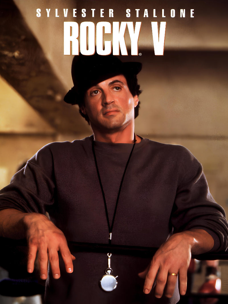 Rocky V paper poster