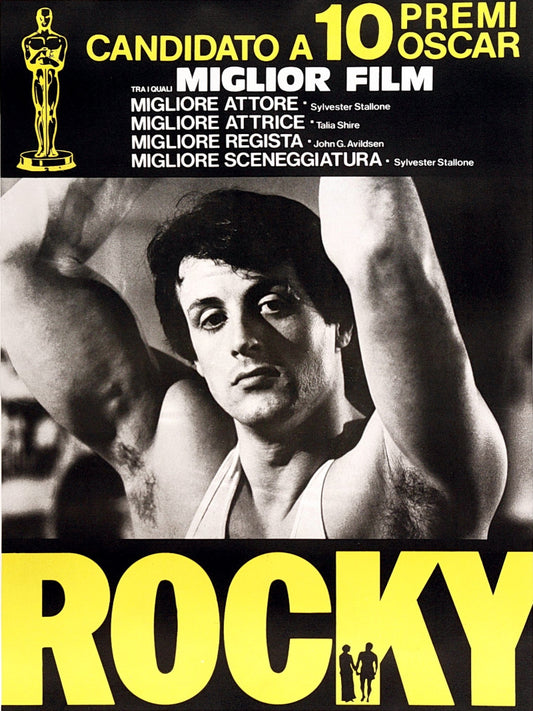 Rocky paper poster