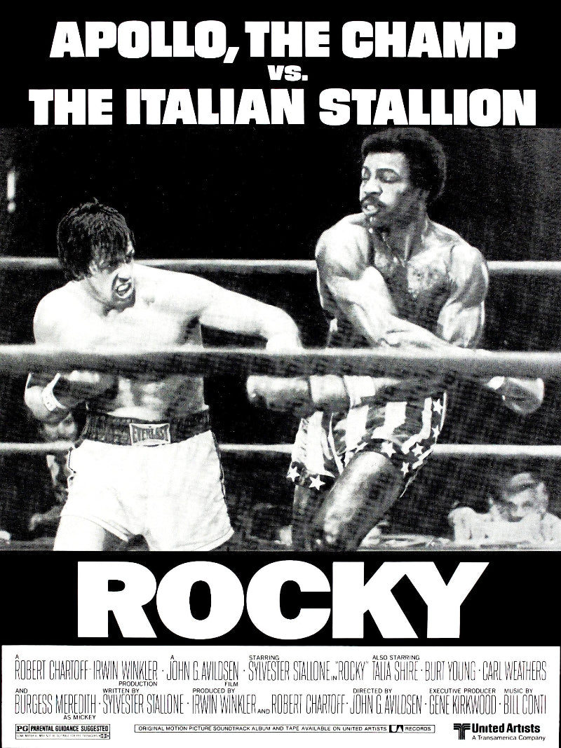 Rocky paper poster