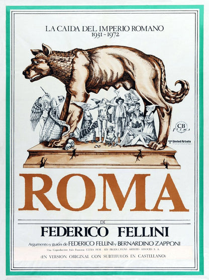 Roma paper poster