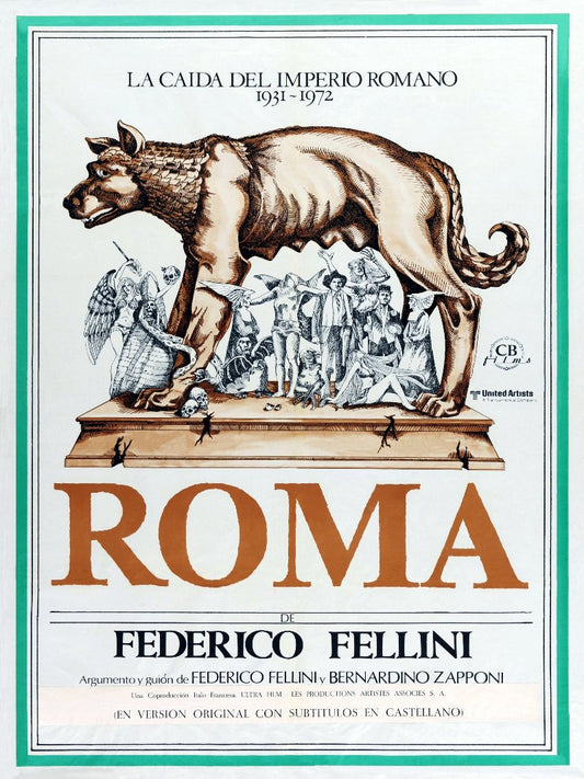 Roma paper poster