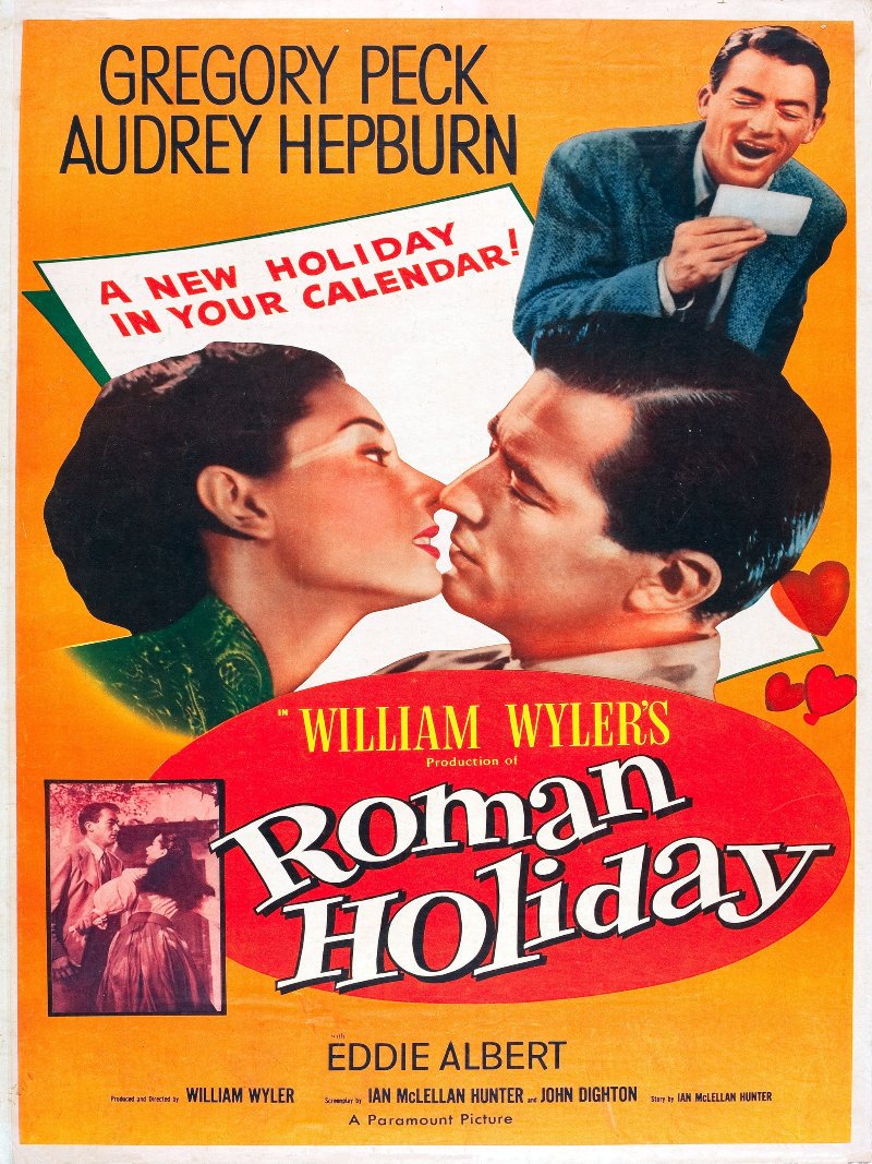 Roman Holiday paper poster