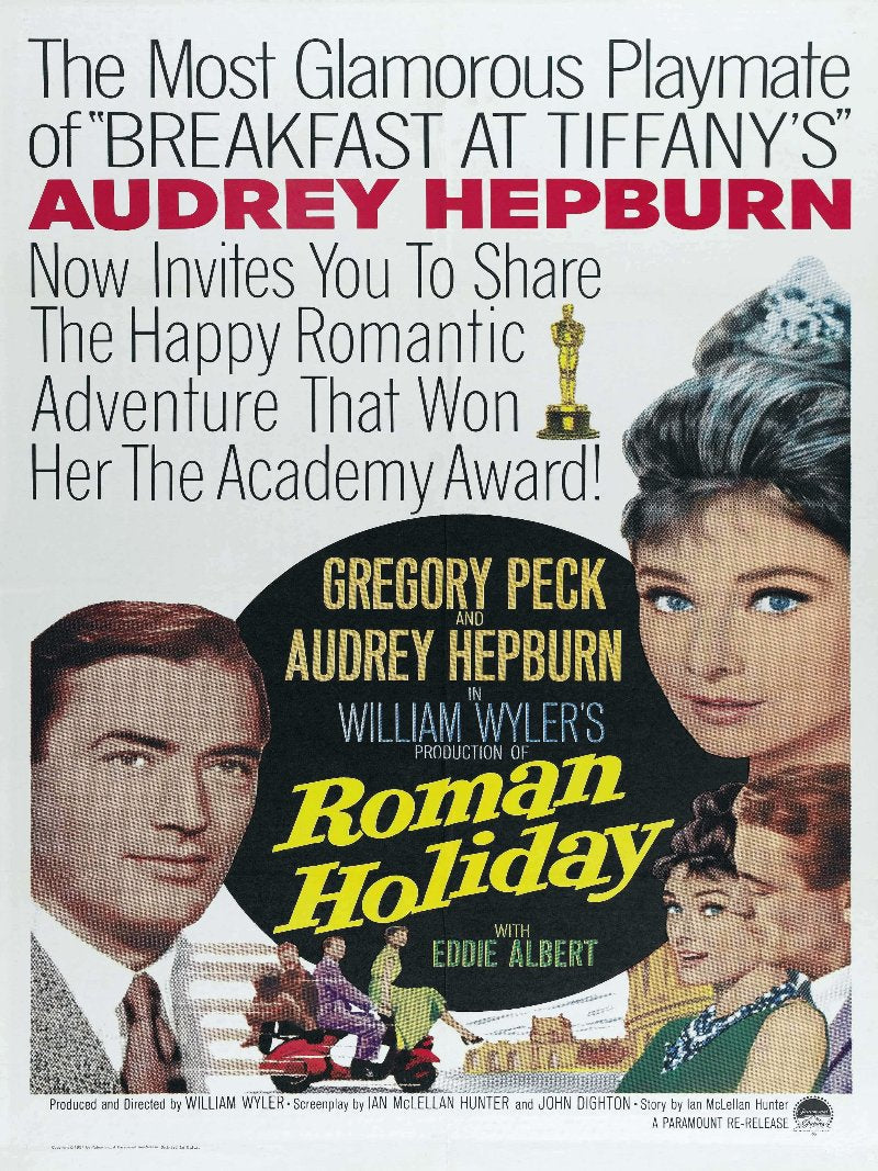 Roman Holiday paper poster