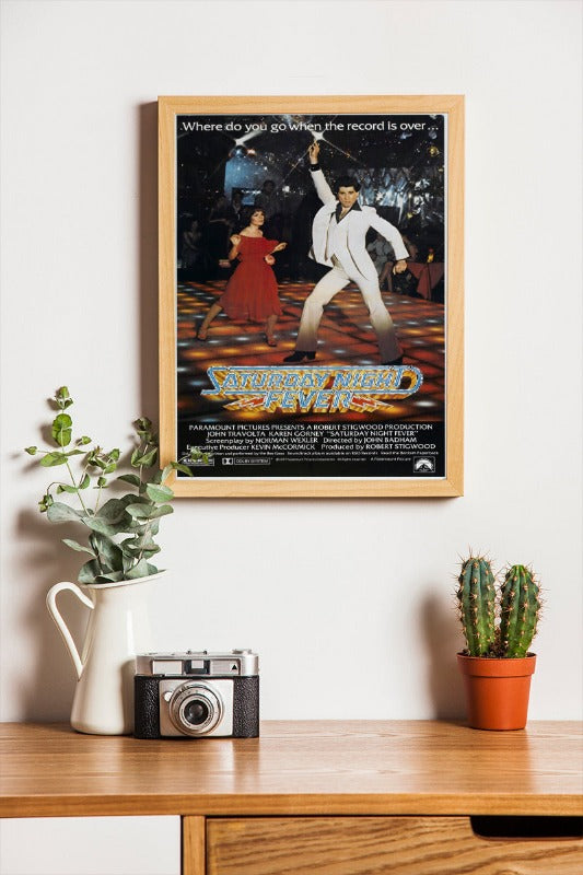 Saturday Night Fever - framed poster