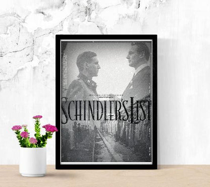 Schindler’s List framed poster