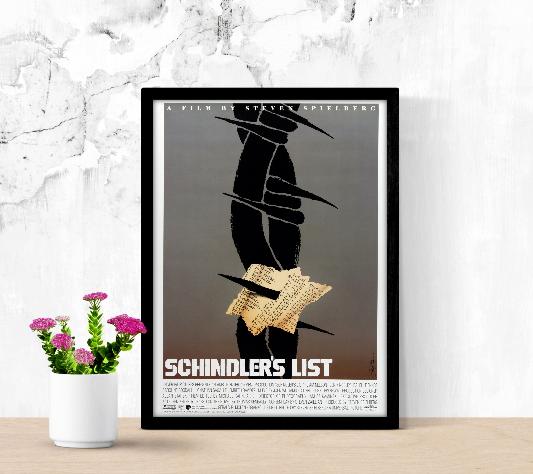 Schindler’s List framed poster