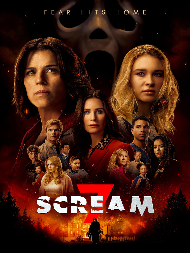 Scream 7 paper poster
