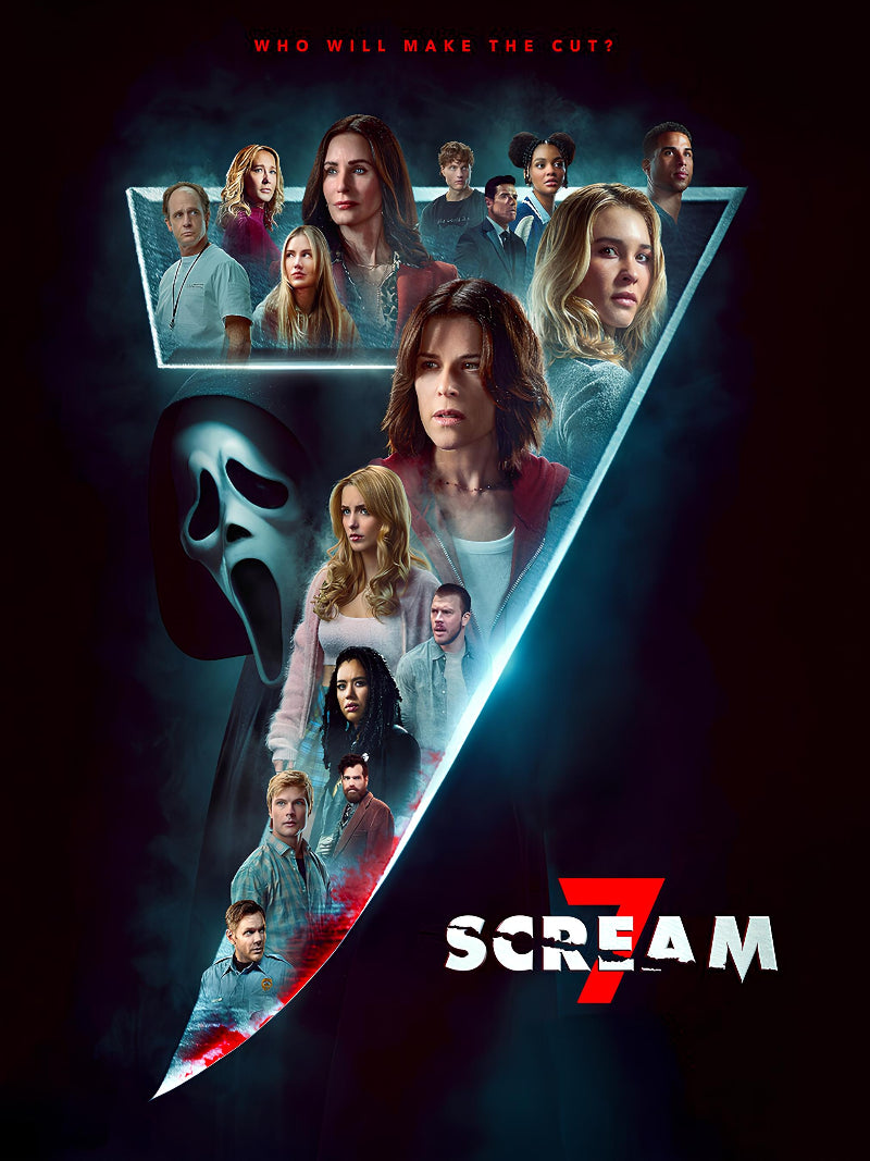 Scream 7 paper poster