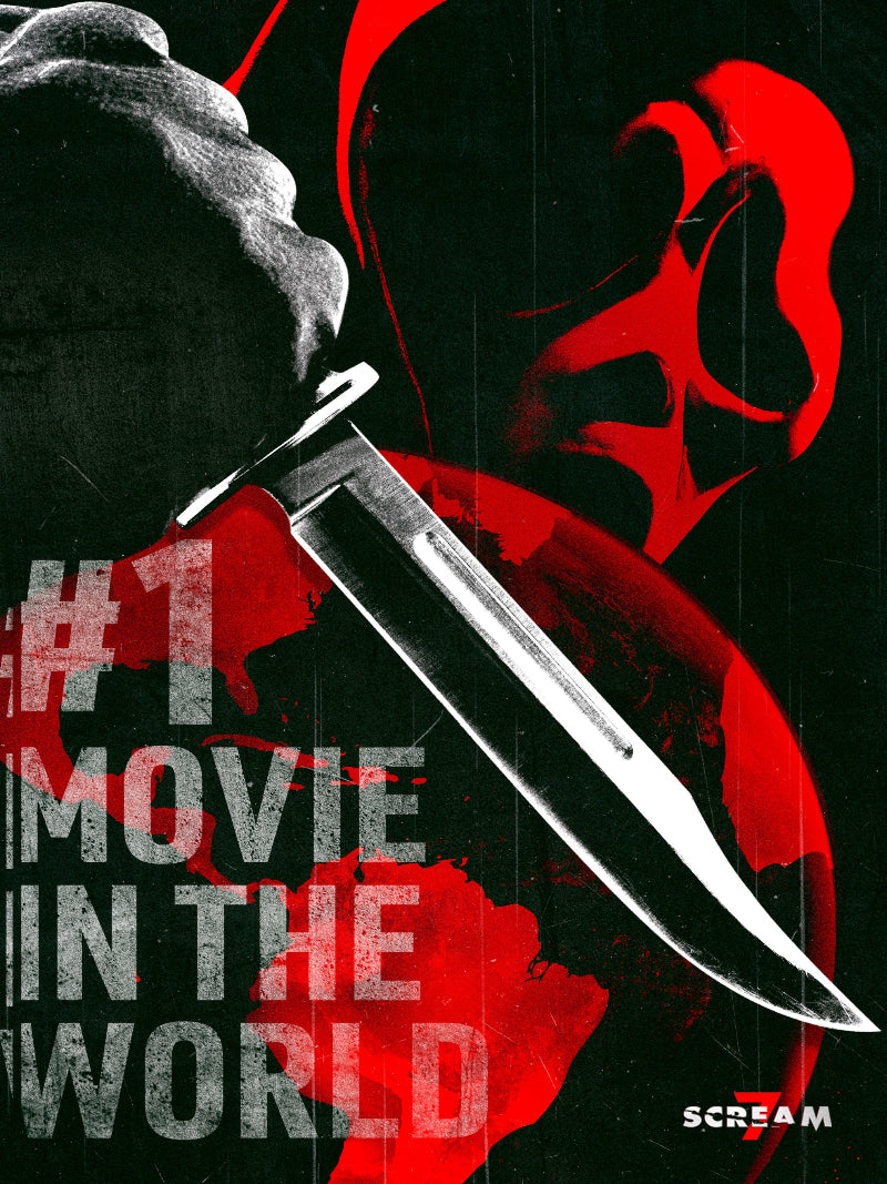 Scream 7 paper poster