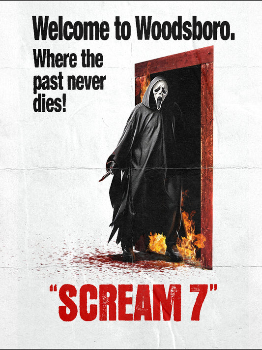 Scream 7 paper poster