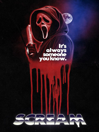 Scream paper poster