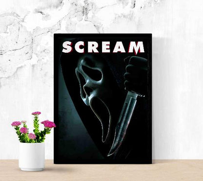 Scream framed poster