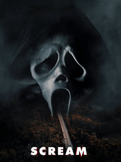 Scream paper poster