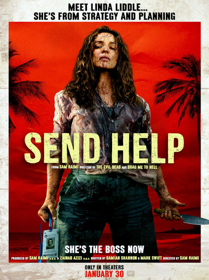 Send Help paper poster