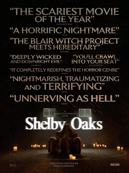 Shelby Oaks paper poster