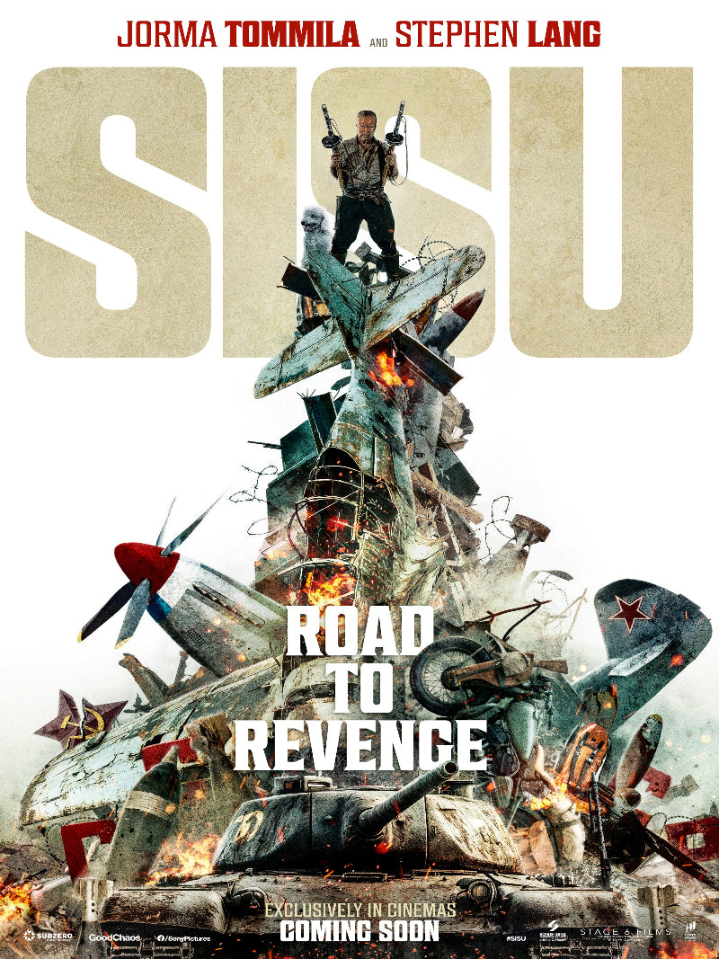 Sisu Road to Revenge paper poster