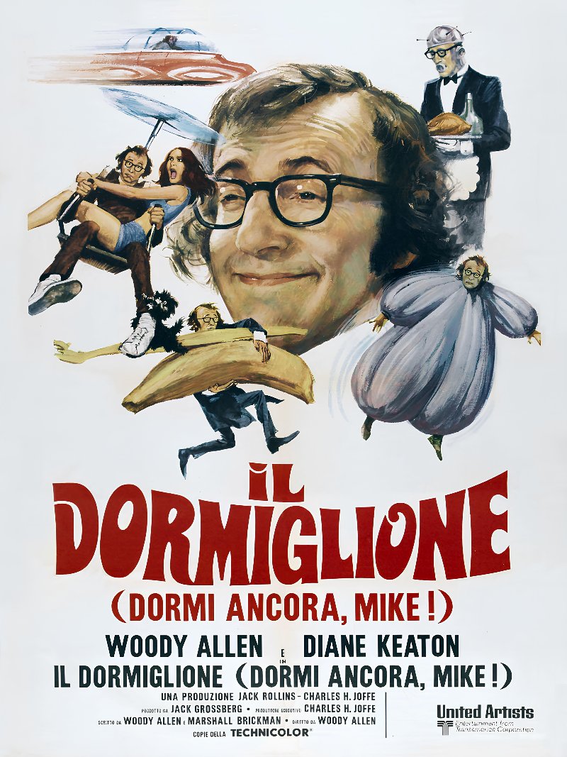 Il dormiglione paper poster