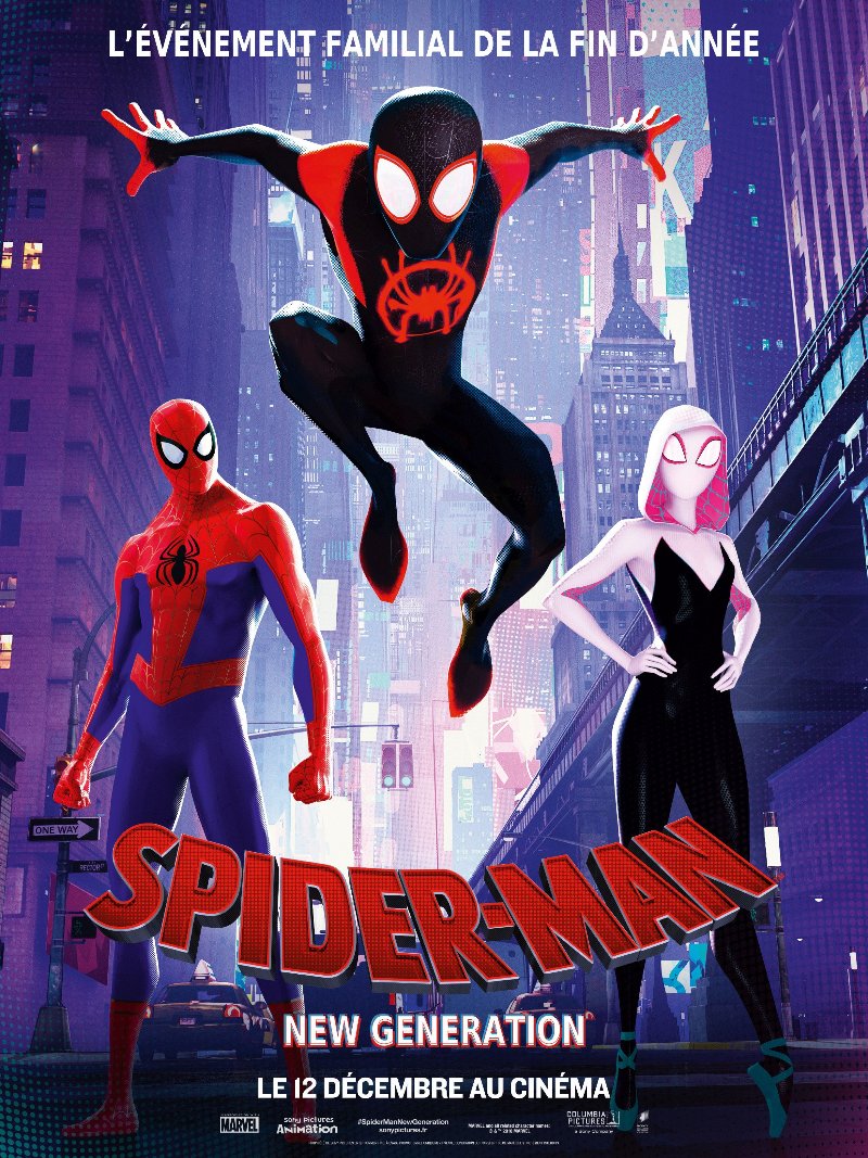 Spider Man Into the Spider Verse paper poster