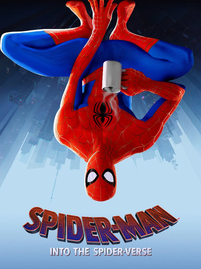 Spider Man Into the Spider Verse paper poster