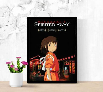 Spirited Away framed poster