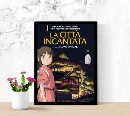 La città incantata - paper poster