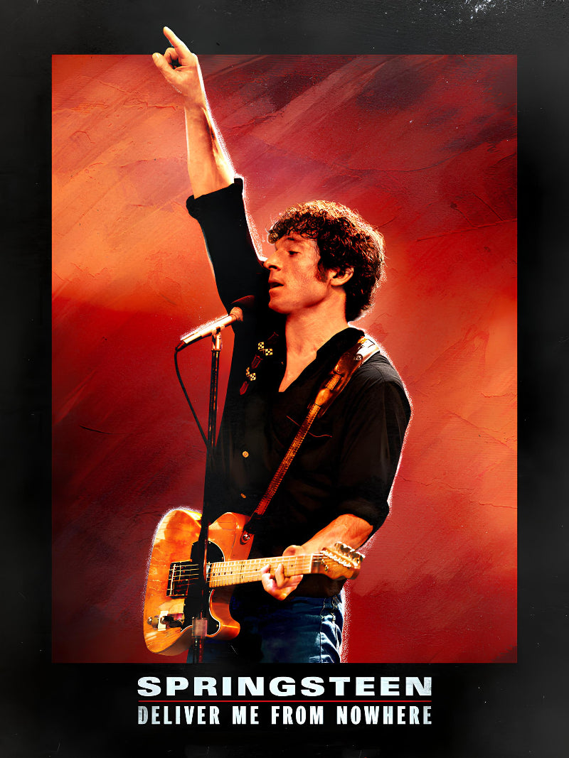 Springsteen Deliver Me  From Nowhere paper poster