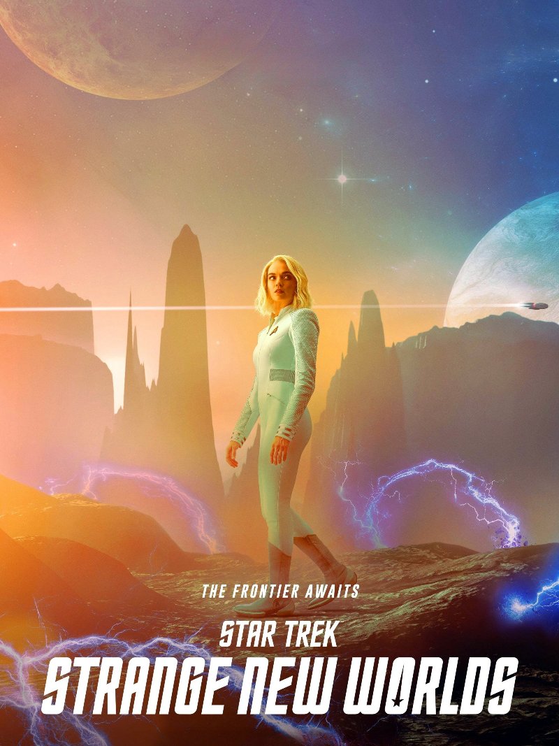 Star Trek Strange New Worlds - paper poster